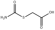 (Aminocarbonylthio)acetic acid