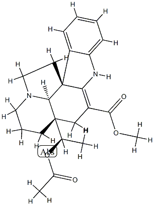 (20R)-20-Acetoxy-2,3-didehydroaspidospermidine-3-carboxylic acid methyl ester