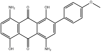 4,8-diamino-1,5-dihydroxy-2-(4-methoxyphenyl)anthraquinone