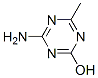 4-Methyl-6-hydroxy-1,3,5-triazine-2-amine