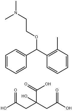 N,N-Dimethyl-2-[(o-methyl-α-phenylbenzyl)oxy]ethanamine/citric acid,(1:x)