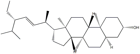 (22E,24S)-22,23-Didehydro-24-ethyl-5α-cholestan-3β-ol