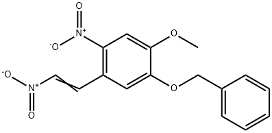 4-甲氧基-5-苄氧基-2,Β-二硝基苯乙烯