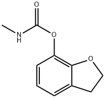 N-Methylcarbamic acid 2,3-dihydrobenzofuran-7-yl ester