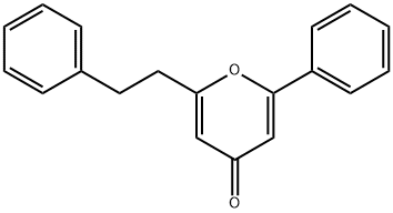 2-苯乙基-6-苯基-吡喃-4-酮