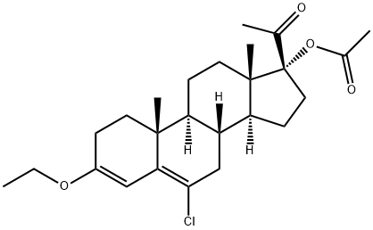 17-Acetoxy-6-chloro-3-ethoxypregna-3,5-diene-20-one