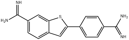 Benzo(b)thiophene-6-carboximidamide, 2-(4-(aminoiminomethyl)phenyl)-