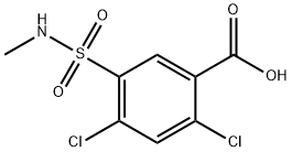 2,4-dichloro-5-(methylsulfamoyl)benzoic acid
