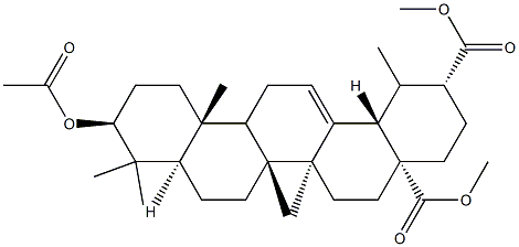 3β-Acetyloxyolean-12-ene-28,29-dioic acid dimethyl ester