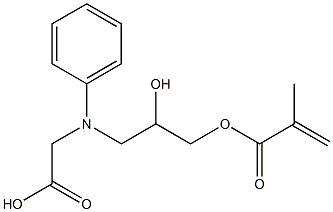 N-[2-羟基-3-[(2-甲基-1-氧代烯丙基)氧基]丙基]-N-苯基甘氨酸
