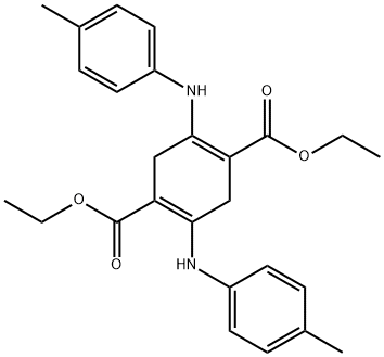 2,5-Di(p-toluidino)-3,6-dihydroterephthalic acid diethyl ester