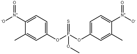 O-Methyl O,O-bis(3-methyl-4-nitrophenyl) phosphorothioate