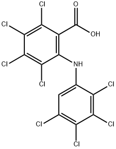 Anthranilic  acid,  3,4,5,6-tetrachloro-N-(2,3,4,5-tetrachlorophenyl)-  (7CI,8CI)