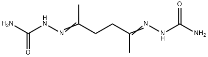 [5-(carbamoylhydrazinylidene)hexan-2-ylideneamino]urea