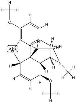 6,7-Didehydro-4,5α-epoxy-3,8β-dimethoxy-17-methylmorphinan