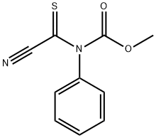 Carbanilic  acid,  N-(cyanothioformyl)-,  methyl  ester  (7CI,8CI)