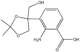 (2,2-二甲基-1,3-二氧戊环-4-基)甲基邻氨基苯甲酸酯