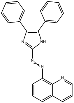 2-(8-quinolylazo)-4,5-diphenylimidazole