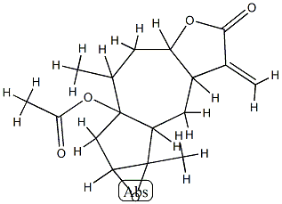 7a-(Acetyloxy)-1a,7-dimethyl-3-methylene-1b,2,2a,3,5a,6,7,7a,8,8a-decahydrooxireno[2,3]azuleno[6,5-b]furan-4(1aH)-one