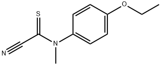 p-Formophenetidide,  1-cyano-N-methylthio-  (7CI,8CI)