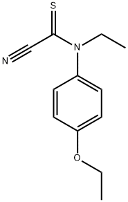 p-Formophenetidide,  1-cyano-N-ethylthio-  (7CI,8CI)