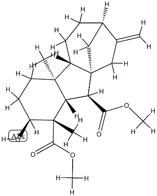 2β-Hydroxy-1,4aα-dimethyl-8-methylenegibbane-1α,10β-dicarboxylic acid dimethyl ester