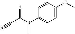 p-Formanisidide,  1-cyano-N-methylthio-  (7CI,8CI)
