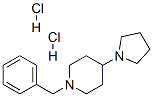 PIPERIDINE,1-(PHENYLMETHYL)-4-(1-PYRROLIDINYL)-, HYDROCHLORIDE (1:2)