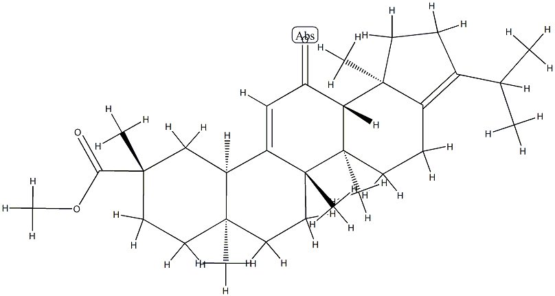 11-Oxo-A-neooleana-3(5),12-dien-30-oic acid methyl ester