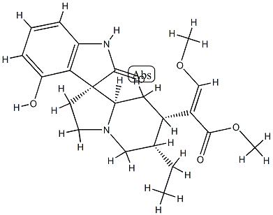 (3β,7R,16E)-16,17-Didehydro-9-hydroxy-17-methoxy-2-oxocorynoxan-16-carboxylic acid methyl ester