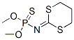 N-(1,3-Dithian-2-ylidene)phosphoramidothioic acid O,O-dimethyl ester