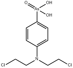 4-[N,N-Bis(2-chloroethyl)amino]phenylarsonic acid