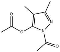 Acetic acid (1-acetyl-3,4-dimethyl-1H-pyrazol-5-yl) ester