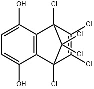 1,4-Methanonaphthalene-5,8-diol, 1,2,3,4,9,9-hexachloro-1,4-dihydro-