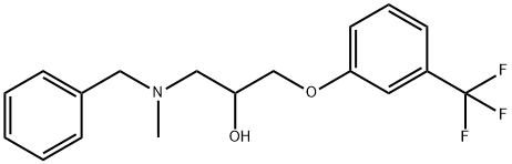 1-(benzylmethlamino)-3-(alpha,alpha,alpha-trifluoro-3-tolyl)oxy-2-propanol