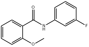N-(3-氟苯基)-2-甲氧基苯甲酰胺