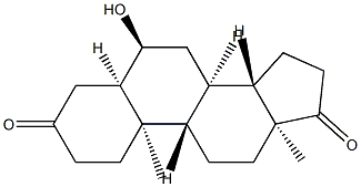 6α-Hydroxy-5β-androstane-3,17-dione