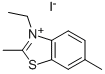 2,6-DIMETHYL-3-ETHYLBENZOTHIAZOLIUM IODIDE