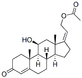 PREGNA-4,17(20)-DIEN-3-ONE,21-(ACETYLOXY)-11-HYDROXY-, (11B)- (9CI)