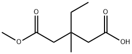 3-ethyl-5-methoxy-3-methyl-5-oxo-pentanoic acid