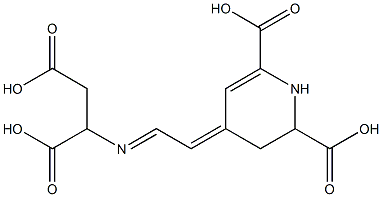 1,2,3,4-Tetrahydro-4-[2-[(1,2-dicarboxyethyl)imino]ethylidene]pyridine-2,6-dicarboxylic acid