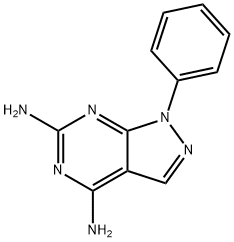 9-phenyl-2,4,8,9-tetrazabicyclo[4.3.0]nona-1,3,5,7-tetraene-3,5-diamin e