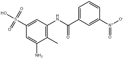 3-Amino-4-methyl-5-[(3-nitrobenzoyl)amino]benzenesulfonic acid