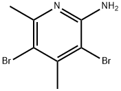 2-氨基-3,5-二溴-4,6-二甲基吡啶