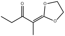 3-Pentanone,  2-(1,3-dioxolan-2-ylidene)-