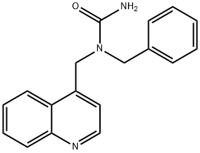 1-benzyl-1-(quinolin-4-ylmethyl)urea