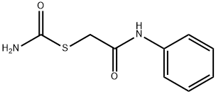 2-carbamoylsulfanyl-N-phenyl-acetamide