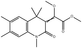 methyl (2Z)-2-methoxy-2-(1,4,4,6,7-pentamethyl-2-oxo-quinolin-3-yliden e)acetate