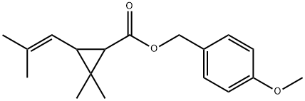 (4-methoxyphenyl)methyl 2,2-dimethyl-3-(2-methylprop-1-enyl)cyclopropa ne-1-carboxylate