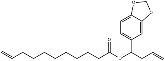 1-benzo[1,3]dioxol-5-ylbut-3-enyl undec-10-enoate